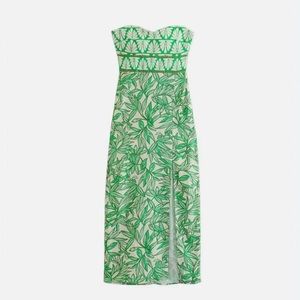 Zara green print maxi dress! Perf for vacations!